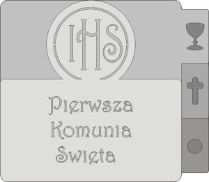 Album Pierwsza Komunia Święta 20x23 cm