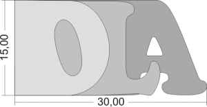 Wordbook OLA 15x30 cm