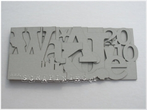 Wordbook WAKACJE "na plaży" 12x30  Rae